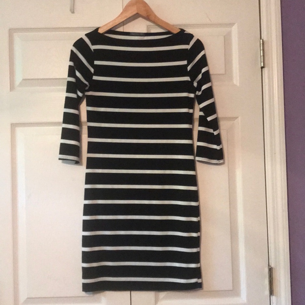 Black and White Dress